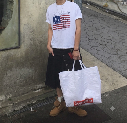 短版國旗上衣