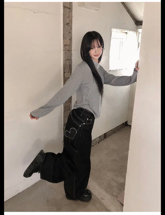 [韓國彎刀] 愛心星星車線