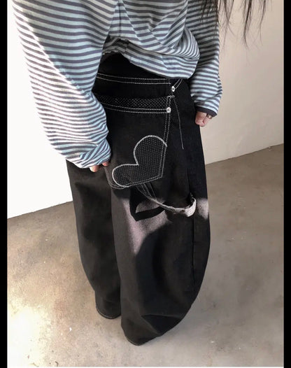 [韓國彎刀] 愛心星星車線